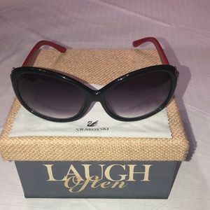 Swarovski women’s sunglasses.